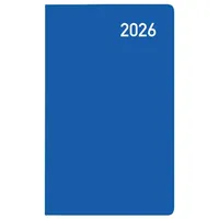 Korsch Verlag Taschenkalender Saturn Leporello Karton blau 2026