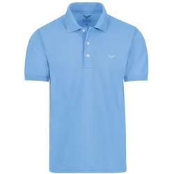 Poloshirt TRIGEMA, Kinder, Gr. XS, blau (horizont), Kurzarm, Shirts