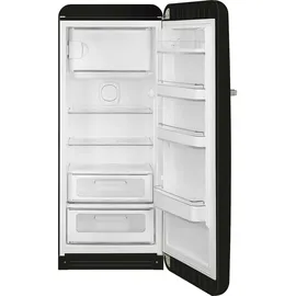 Smeg FAB28RDBLM5 Retro-Kühlschrank (270 l, 1530 mm hoch, Schwarz)