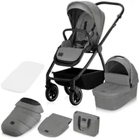 Lionelo Kombikinderwagen MERIL 2-in-1 Babywanne bis zu 9 kg,