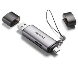 UGREEN 2-in-1 USB-C OTG Kartenlesegerät Dockingstation