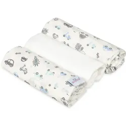 Babymatex Muslin Design Windel Cars 3 St.