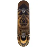 Centrano Unisex – Erwachsene Blueprint Home Heart Skateboard Komplettboard, Mehrfarbig, 8"