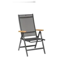 Kettler Granada Multipositionssessel 61 x 65 x 109 cm schwarz
