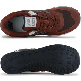 New Balance 574 Herren Burgundy/Navy 44