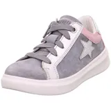 superfit Mädchen Cosmo Sneaker, Hellgrau Rosa 2500, 30