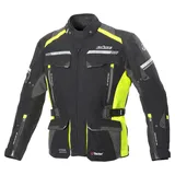 BÜSE Highland II Textiljacke Schwarz/Gelb 56