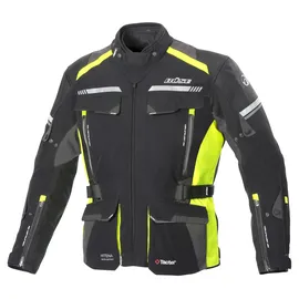 BÜSE Highland II Textiljacke Schwarz/Gelb 56