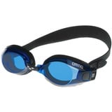 arena Zoom Neoprene-Schwimmbrille, Unisex-Schwimmbrille für Erwachsene mit Großen Gläsern, UV-Schutz, Verstellbarem Nasensteg, Neoprendichtungen, Geeignet für Kontaktlinsenträger