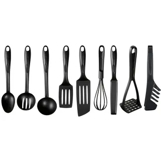 Tefal BIENVENUE K001S925 Set 9 Zubehörteile Schwarz Spatel Stück Kunststoff