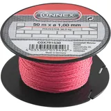 Connex Maurerschnur 50 m - Ø 1,0 mm - Polyester pink