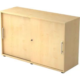 Hammerbacher Schiebetürenschrank V1752S/3/3/RE ahorn 1 Fachboden 120,0 x 40,0 x 74,8 cm