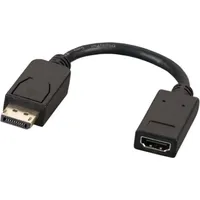 EFB-Elektronik EFB Elektronik EB484-4K30 Kabeladapter DisplayPort HDMI Schwarz