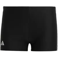 Adidas Classic 3-Streifen Boxer-Badehose Black / White S