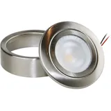 VBLED 3,5W LED-Einbau- und Aufbauleuchte Unterbauleuchte Schrankbeleuchtung Schrankleuchte 12V DC 345Lumen 3000K warmweiß, dimmbar, geeignet für Schränke Möbel