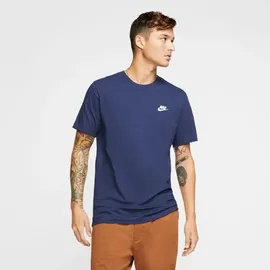 Nike Sportswear Freizeit T-Shirt Herren 410 midnight navy/white L