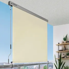 Sol Royal Balkonverkleidung 140 x 250 cm Beige Aluminium