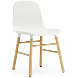 Normann Copenhagen - Form Stuhl, Eiche / weiß