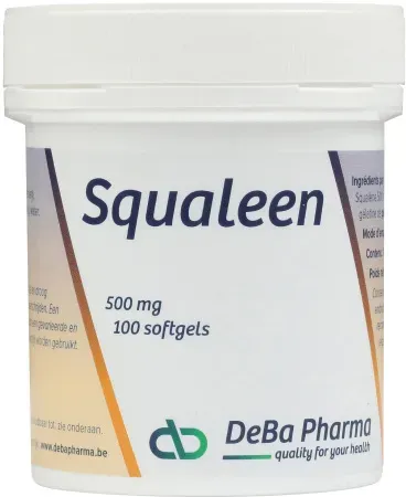 DeBa Pharma Squalen 500mg 100 Weichkapseln