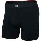 SAXX Underwear Saxx - Vibe Xtra Boxer Brief Fly - Kunstfaserunterwäsche Gr XXL schwarz