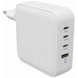 TARGUS HyperJuice GaN Reise-Ladegerät, 100W, USB-C/USB-A, weiß