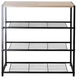 CaliCosy Schuhregal 30 x 63 x 63 cm Esche / Helles Holz