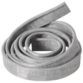 Hindermann Textilkeder grau, ø 7 mm, 3 m