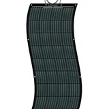 Solarmodul flexibel 200Wp Solarpanel Camping flex biegsam schwarz