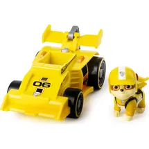 Paw Patrol Rubbles Race & Go Deluxe Basis Fahrzeug mit Figur