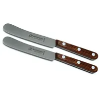 Marsvogel - 2 Stück Tafelmesser Buckels ohne Wellenschliff -