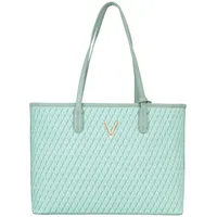 Valentino Queen Re Shopping Bag Synthetik Laguna/Multicolor