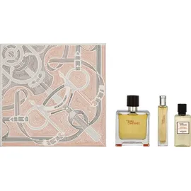 Hermès Terre d'Hermès Parfum 75 ml + Parfum 15 ml + Shower Gel 40 ml Geschenkset