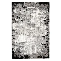 Kayoom Teppich Olivo 922", grau, 160x230 cm – Pflegeleicht & Modern - Grau