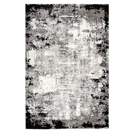 Kayoom Teppich Olivo 922", grau, 160x230 cm – Pflegeleicht & Modern - Grau