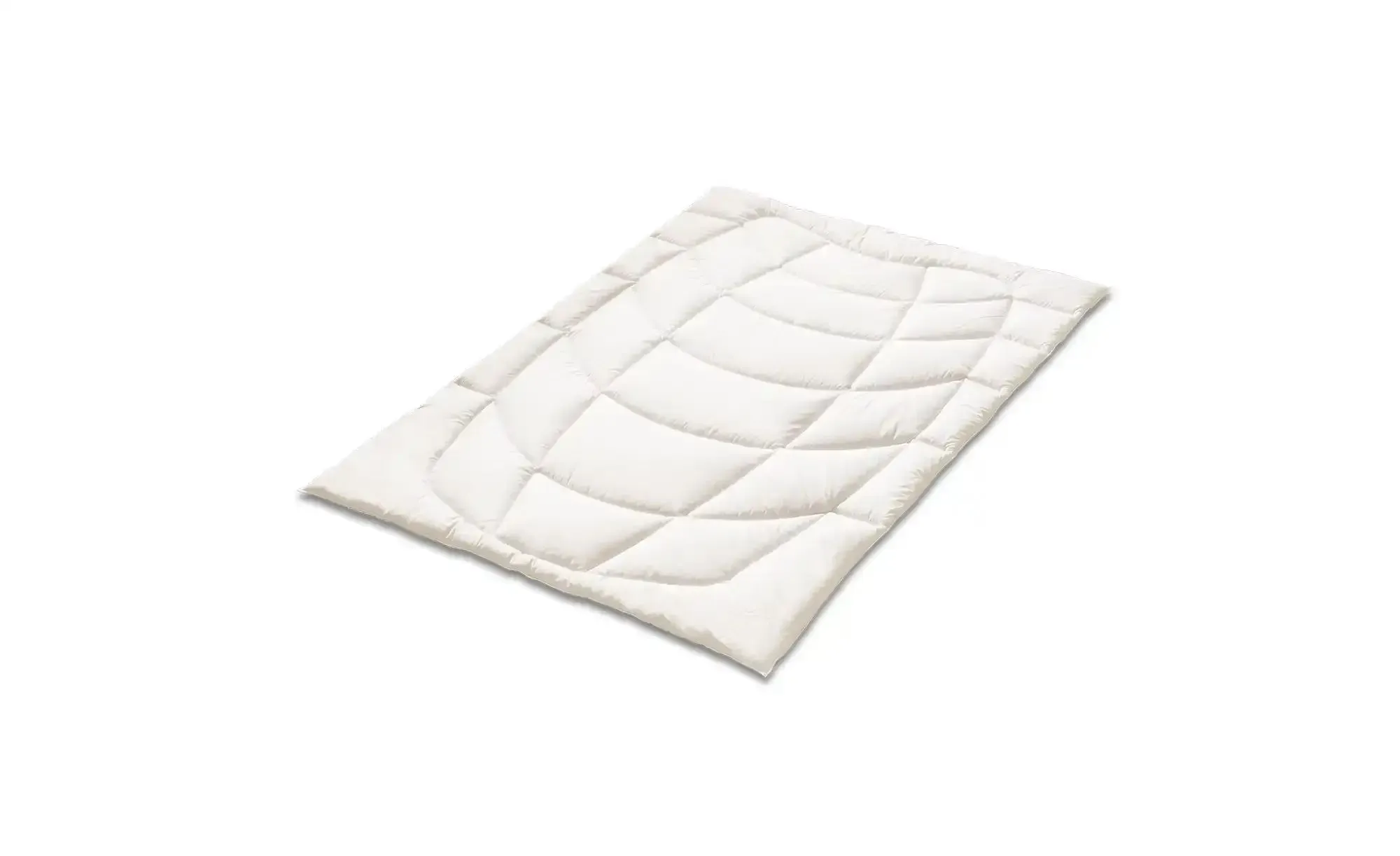 Kauffmann Sommer Leicht-Steppbett   ¦ weiß ¦ Maße (cm): B: 155 H: 5