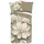 Muller Textil Artdeco Blumen Beige 200 x 200 cm + 2 x 80 x 80 cm