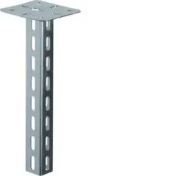 Hager KTSAB0400 Abhänger aus galvanisch verzinktem Stahlblech zu Kanaltragsystem 400mm.Deckenabhänger aus galvanisch verzinktem Stahlblech zur