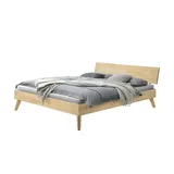 Hasena Ancona 140 x 200 cm Holz Eiche Bianco