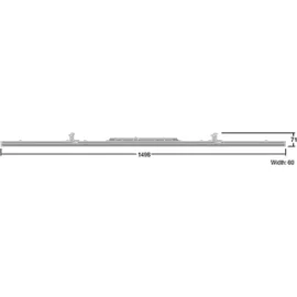 zumtobel CONTUS 5500-840 1 dimmbar weiß