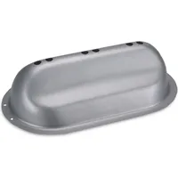 Städter we love baking 'Stollenbackhaube Metall Silber,