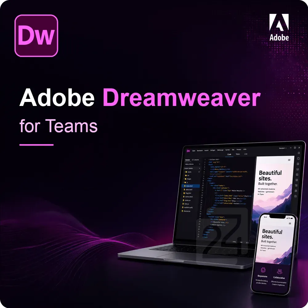 Adobe Dreamweaver for Teams