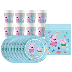 Peppa Wutz - Kindergeburtstags-Set  (kompostierbar, 36-teilig)