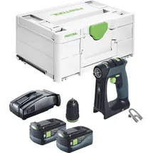 Festool CXS 18-Basic inkl. 2 x 5,0 Ah + Systainer