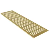 MS Beschläge Türlüftungsgitter 150 x 200 mm Heizungsdeckel Gold Eloxiert