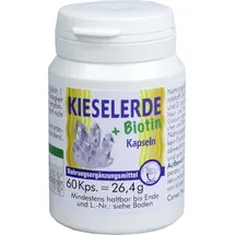 PHARMA PETER Kieselerde + Biotin Kapseln 60 St
