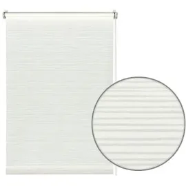 GARDINIA EASYFIX Rollo Dekor Streifen 75 x 150 cm Weiß