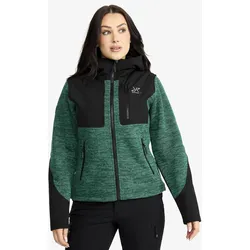Wander Pro Wool Hoodie Damen North Sea, Größe:L - Damen > Oberteile > Fleece & Midlayers - Türkis