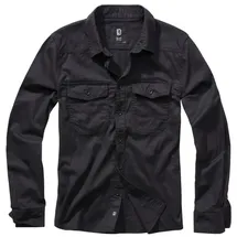 Brandit Textil Flannel Langarmhemd Black XL