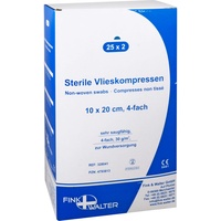 Fink & Walter GmbH Vlieskompressen steril 4fach