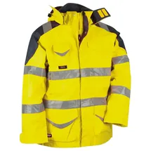 COFRA 4 in 1 Winter-warnschutzjacke wind- und wasserdicht bis -49 °c gelb